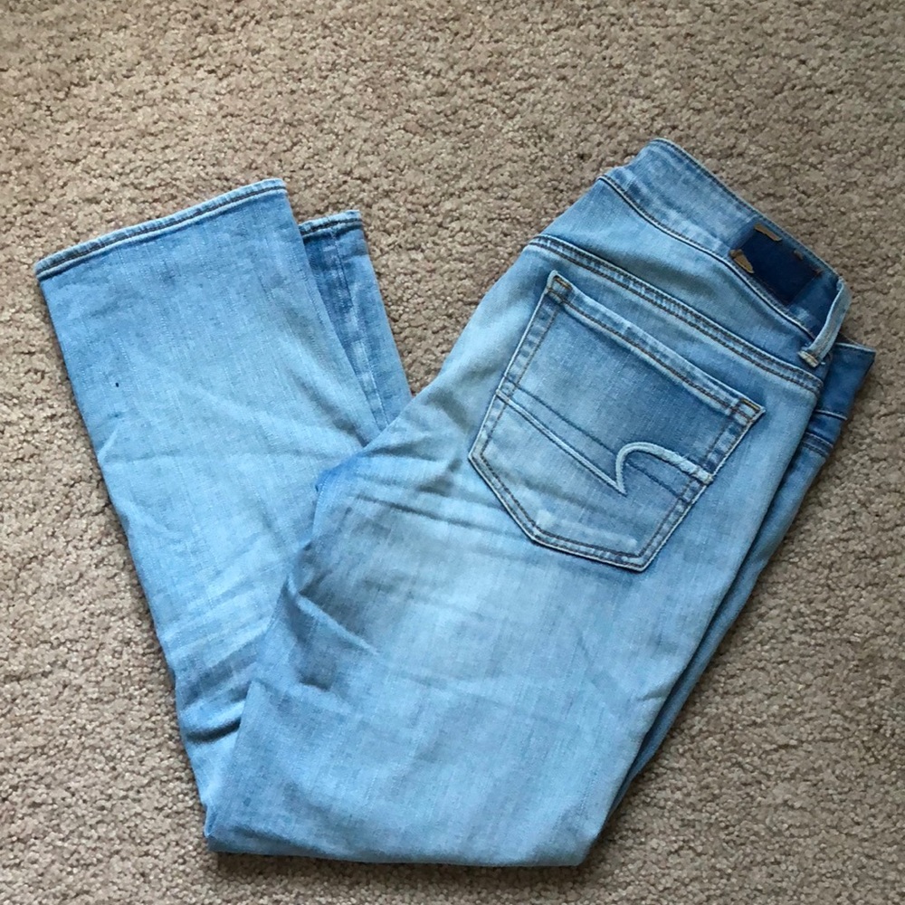 Size 8 Regular Artist Crop American Eagle Capris